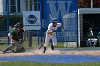 Baseball vs Babson  Wheaton College Baseball vs Babson during Championship game of the NEWMAC Championship hosted by Wheaton. - (Photo by Keith Nordstrom) : Wheaton, baseball, NEWMAC